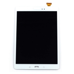 Compatible con: Galaxy Tab A 9.7 SM-T550 Reemplazo del ensamblaje del digitalizador y pantalla LCD (versión Wi-Fi) - Blanco