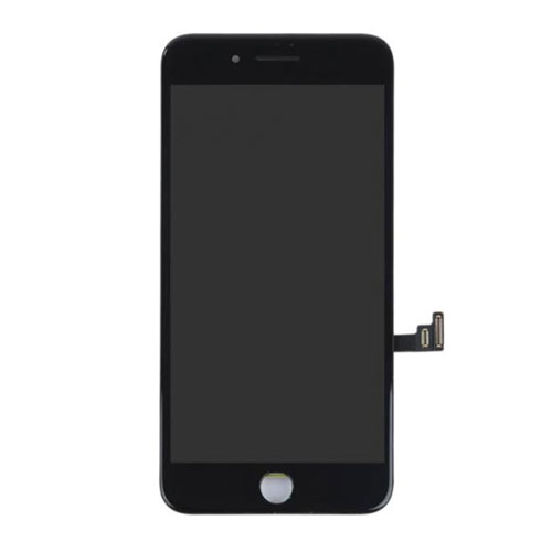 Para Apple iPhone 8 Plus Pantalla LCD y ensamblaje de digitalizador con reemplazo de marco - Negro - IVO