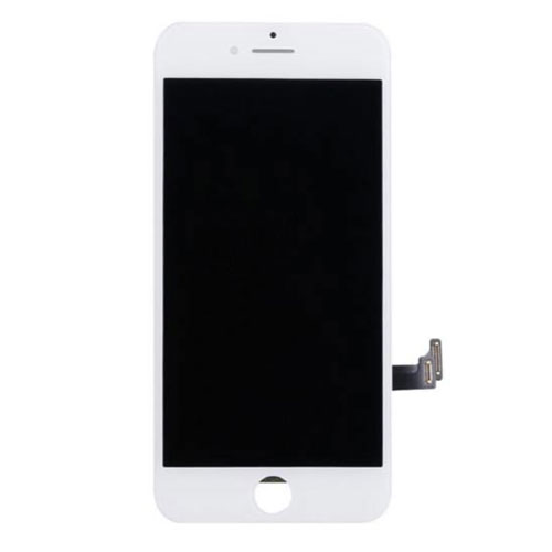 Para Apple iPhone 8 Plus Pantalla LCD y ensamblaje de digitalizador con reemplazo de marco - Blanco - IVO