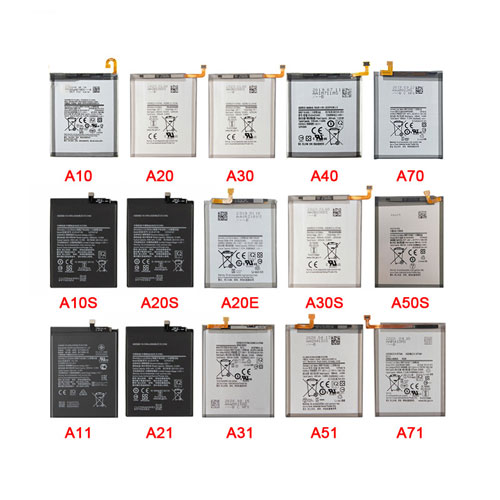 For Samsung Series Batteries, For Samsung A series Batteries