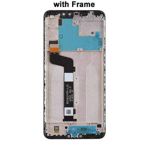 For Xiaomi Redmi Note6/Note 6 pro LCD DIsplay Touch Screen Digitizer Assembly with Frame-Black-Ori