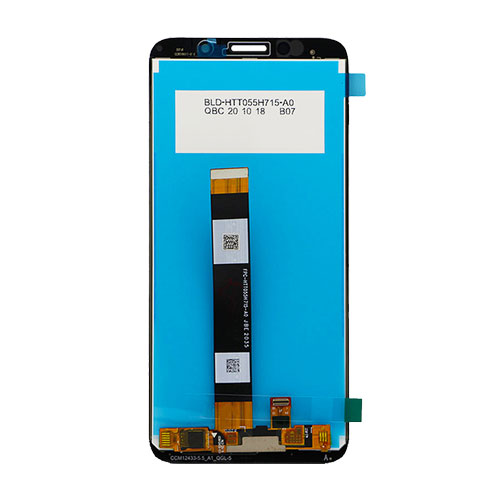 Reemplazo del ensamblaje del digitalizador de pantalla táctil de pantalla LCD para Huawei Y5P 2020 DRA-LX9 / Honor 9S-Negro