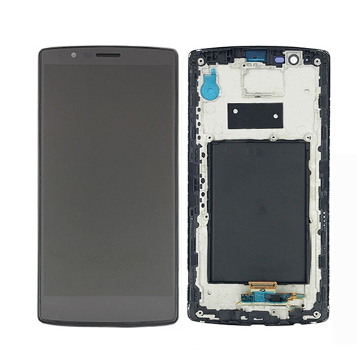 Para LG G4 Pantalla LCD de repuesto Asamblea de digitalizador de vidrio con pantalla táctil-Negro-Ori
