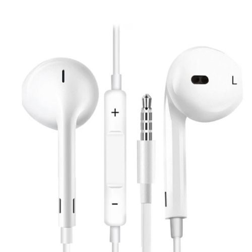 1:1 Original Earpods with 3.5mm Plug In-ear earphones for iPhone with Microphone EarPods Earphone