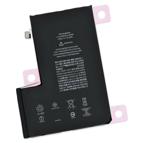 Replacement battery for iPhone 12 Pro Max. For IPhone 12 Pro Max battery spare part