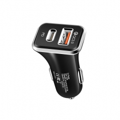 38W QC3.0+PD Car Charger