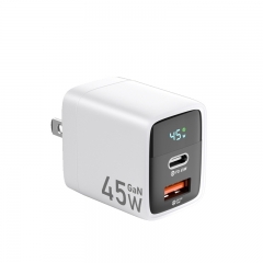 45W Power Display GaN Charger