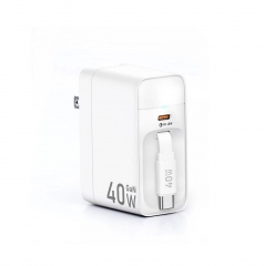 40W GaN Charger with Cable