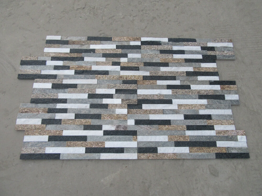 Mixed color quartzite culture stone veneer.jpg