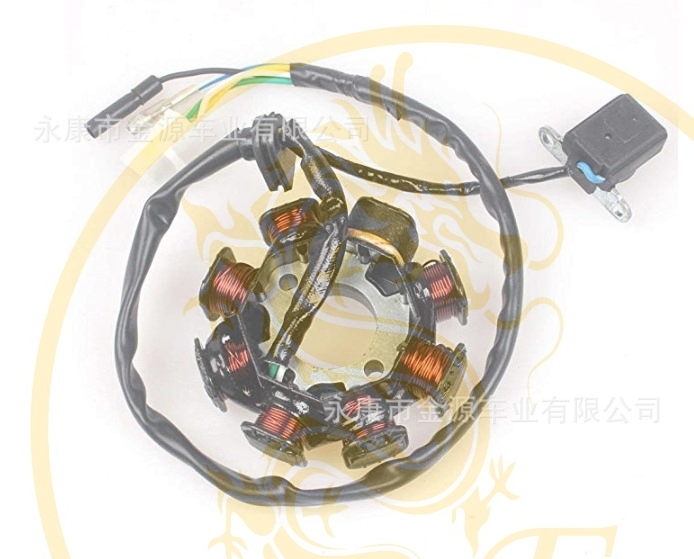 5 wire 8-Coil Magneto Stator Fits for GY6 50cc 60cc 80cc ATV