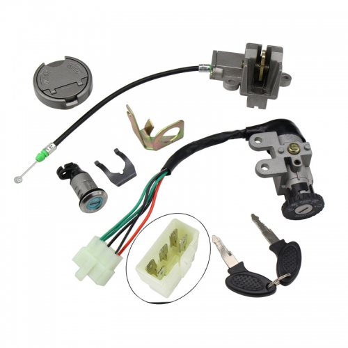 Key Switch Ignition For KYMCO 50  GY6 50   Ignition Switch Assy Moped Scooter