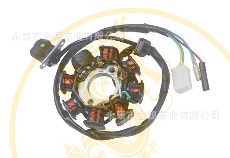 5 wire 8-Coil Magneto Stator Fits for GY6 50cc 60cc 80cc ATV