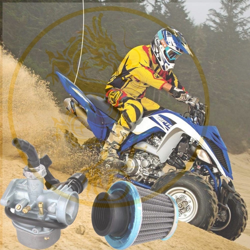 ATV Carburetor PZ19 with Fuel Filter and 35mm Air Filter for 50cc 70cc 80cc 90cc 110cc 125cc ATV Dirt Pit Bike Taotao Honda CRF