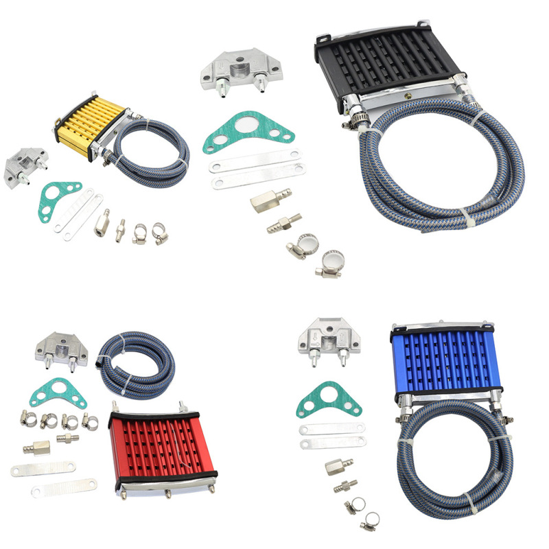 Oil Cooler Cooling Radiator For 50cc 70cc 90cc 110cc 125cc Dirt Pit Bike ATV (four color)