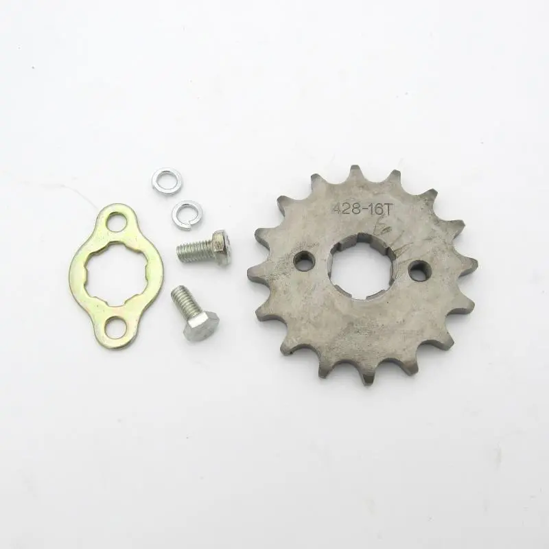 16T 428 Front sprocket cog 20mm for thumpstar/Atomik Pit/trail/dirt bike ATV