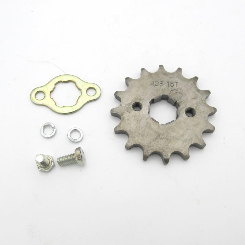 16T 428 Front sprocket cog 20mm for thumpstar/Atomik Pit/trail/dirt bike ATV