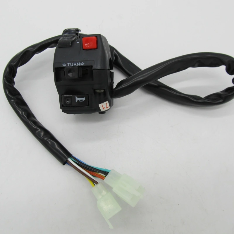 12 Wire 5 Function Handle Control Switch Assembly With Choke Lever For Chinese Quad 4 Wheeler ATV 110cc 125cc 150cc 200cc 250cc