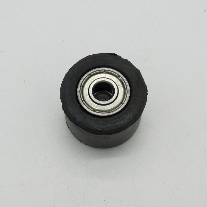 8mm Motorcycle Dirt Bike Chain Roller Tensioner Pulley Wheel Guide Black AP