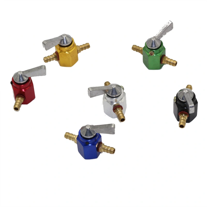 Motorcycle Modified Shut Off Fuel Valve Petcock Oil Tank Switch Multiple Color