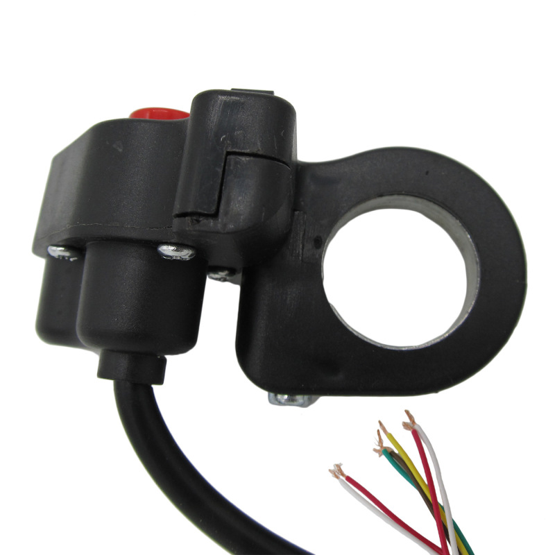 Universal 7/8&quot; Handlebar Turn Signal Light &amp; Horn Switch Button for Spotlight Scooter Electrombile Moped