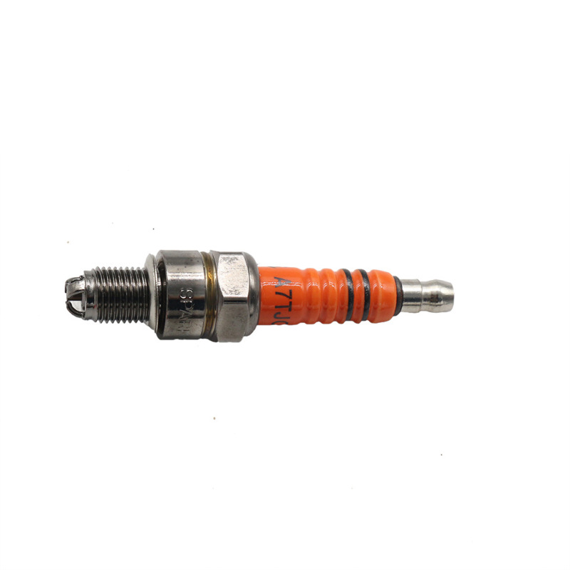 1Pc A7TJC Spark Plug For GY6 50-125cc Moped Scooter ATV Quads 3 Electrode