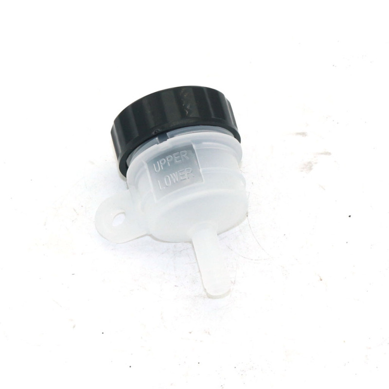 Plastic Universal Rear Brake Fluid Reservoir Oil Cup Fit for Honda Yamaha Kawasaki KTM