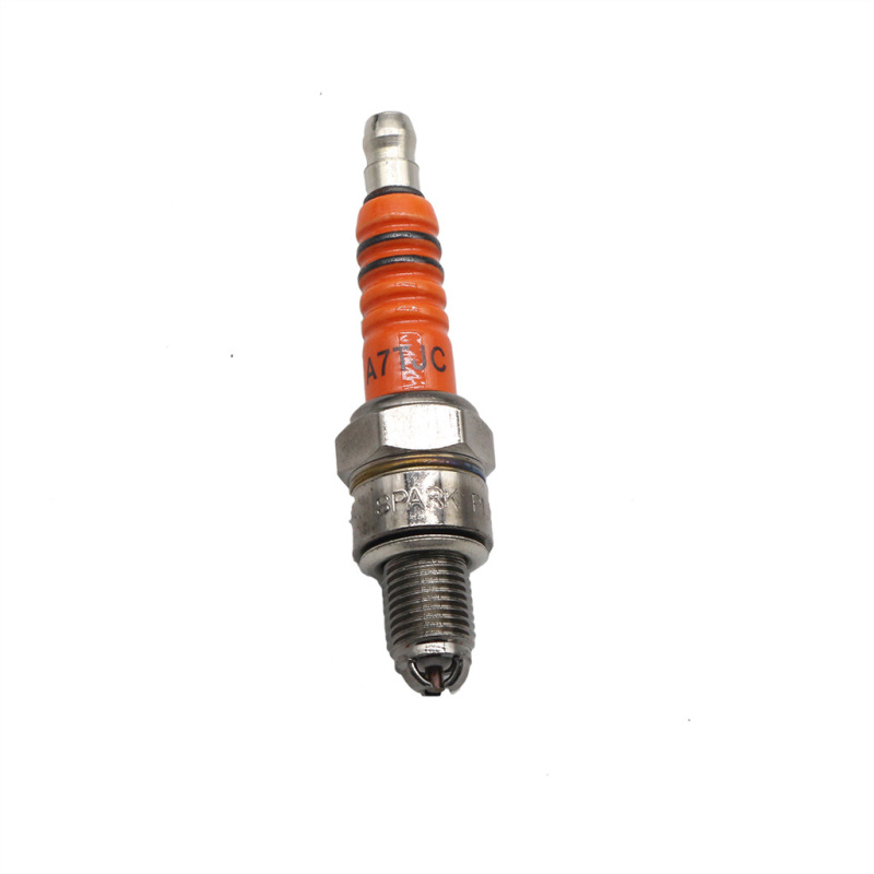 1Pc A7TJC Spark Plug For GY6 50-125cc Moped Scooter ATV Quads 3 Electrode