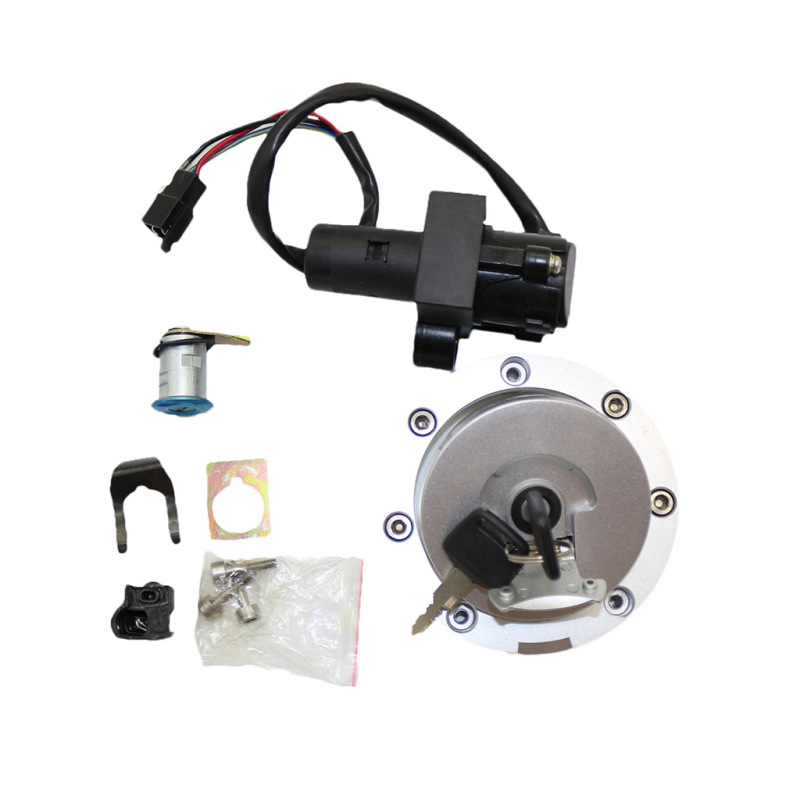 Ignition Switch Gas Cap Cover Key Lock Fuel Set For Honda CB400 SF CB-1 VT250