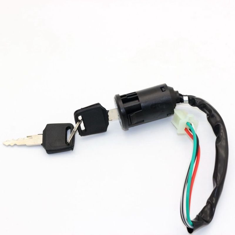 4 Wire Ignition Key Barrel Switch 50cc 110cc 125cc 250cc PIT Quad Dirt Bike ATV