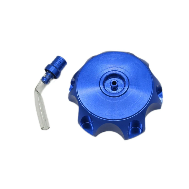 CNC Aluminum Gas Fuel Tank Cover Cap with Breather Valve For 50cc 70cc 90cc 110cc 125cc 140cc 150cc 160cc Pit Dirt Motor Bike