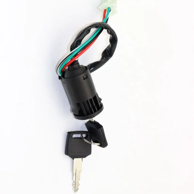 4 Wire Ignition Key Barrel Switch 50cc 110cc 125cc 250cc PIT Quad Dirt Bike ATV