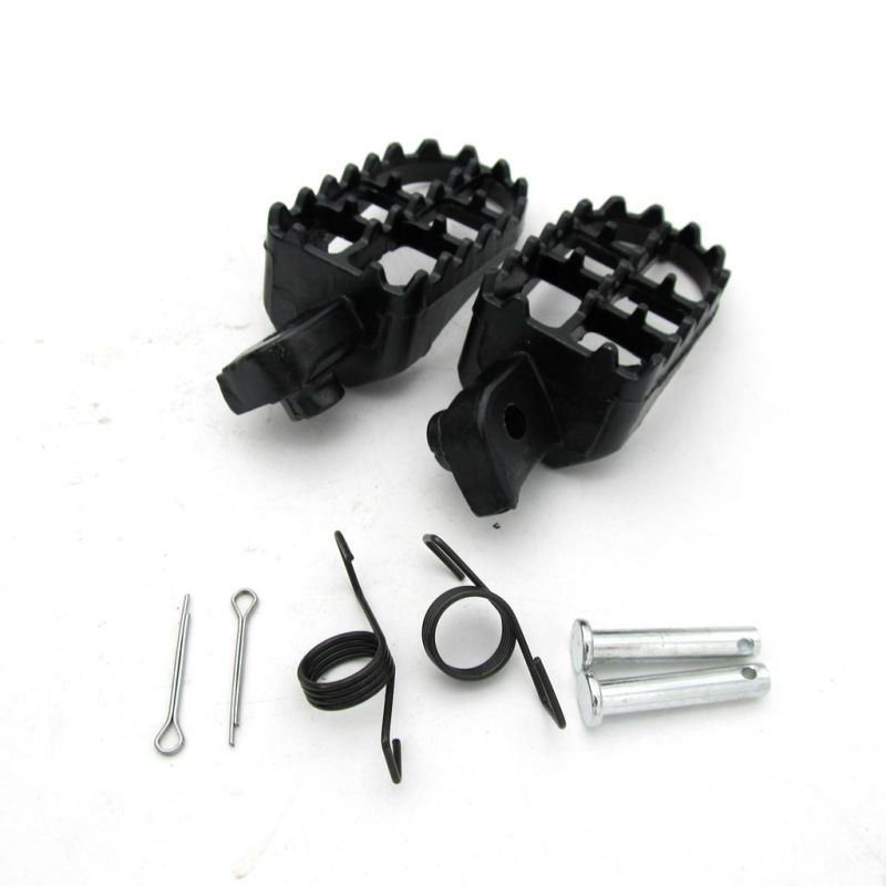 Aluminium Footpegs Footrest Foot Pegs For XR50R CRF50 CRF70 CRF80 CRF100F Dirt Pit Bike Motorcycle Motocross