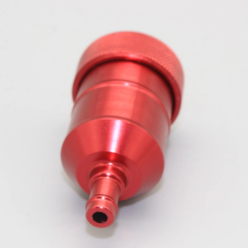 Fuel Filter Motorcycle Alloy CNC Dirt bike ATV Go Kart CRF XR KLX KX Red