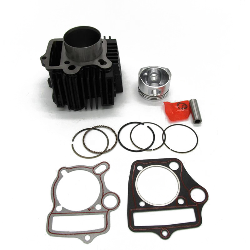 52mm Cylinder Body with Head Gaskets Pistons Kit Set for 110cc ATV Quad Dirt Pit