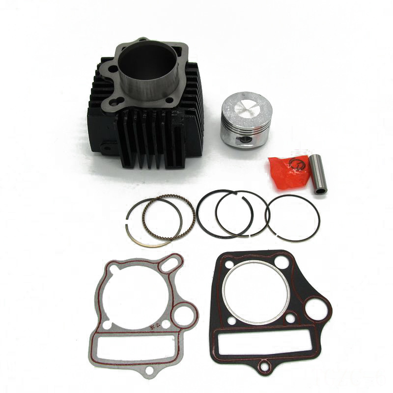 52mm Cylinder Body with Head Gaskets Pistons Kit Set for 110cc ATV Quad Dirt Pit
