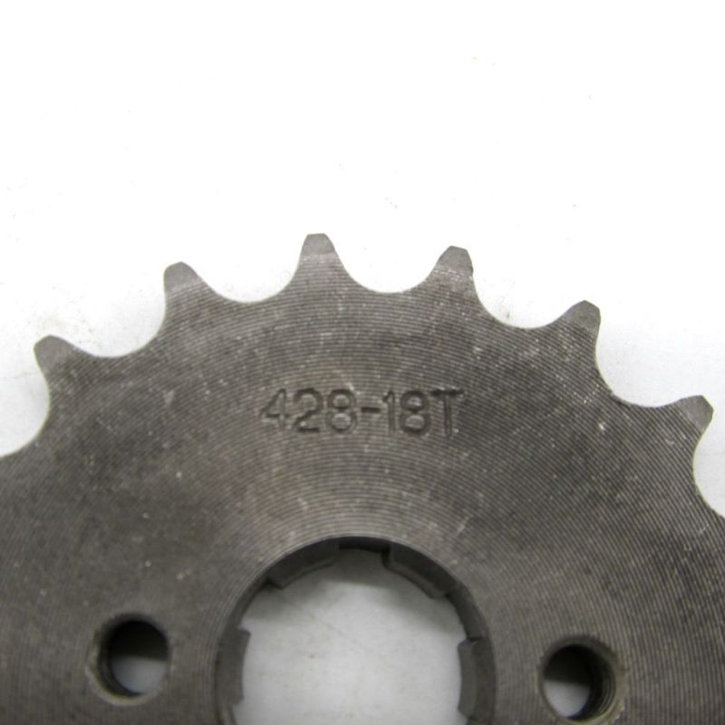 45# 428 18-Tooth 20mm Engine Sprocket for ATV, Dirt Bike &amp; Go Kart