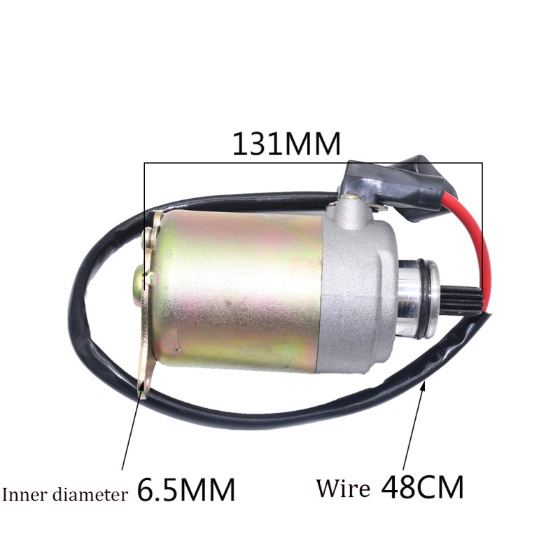GY6 125cc 150cc 12 Volt Electric Starter Motor Assy For Scooter ATV Go Kart New