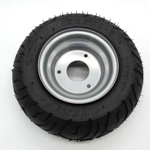 13X5.00-6 Tubeless Tyres With Iron Hub For ATV