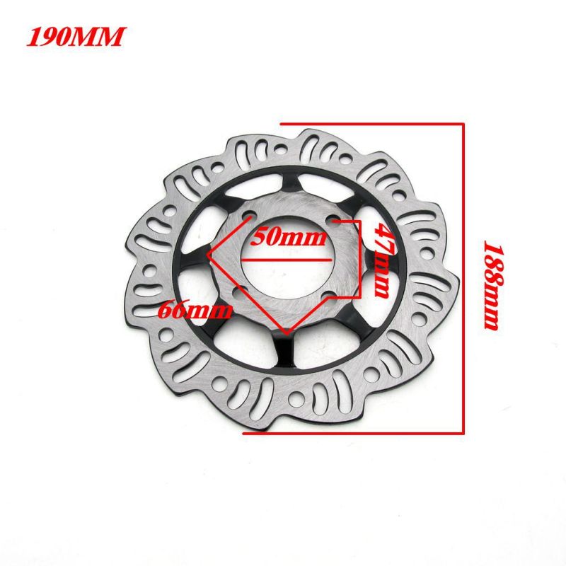 190mm Front Disc Brake Rotor Convex Iron Plate