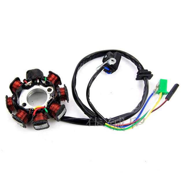 8-coil DC 4 wire Ignition Stator Magneto For GY6 125 150cc ATV Moped Scooter