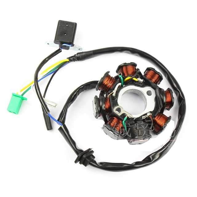 8-coil DC 4 wire Ignition Stator Magneto For GY6 125 150cc ATV Moped Scooter