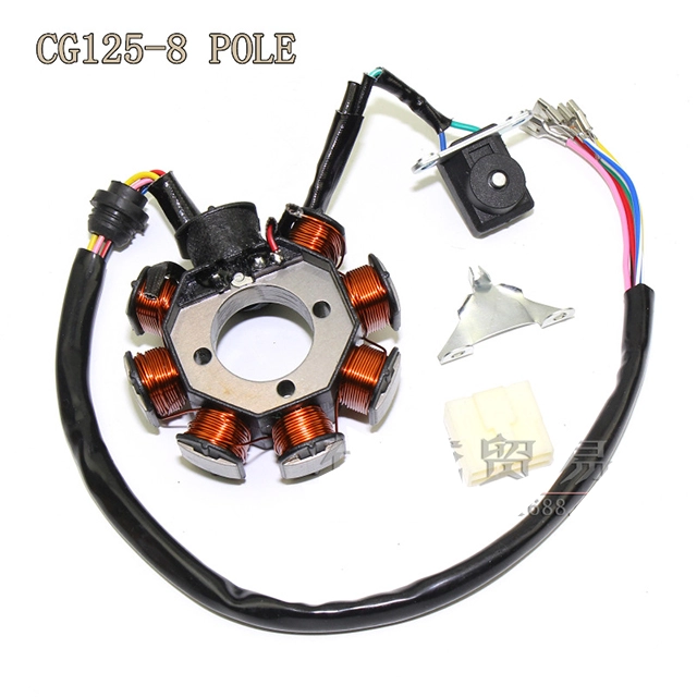 12V 8-Coil Magneto Stator for CG125 150cc