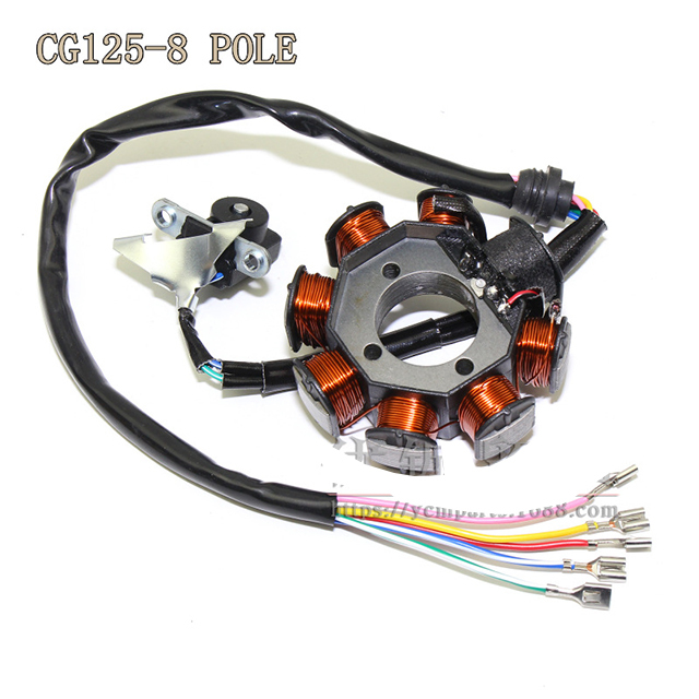 12V 8-Coil Magneto Stator for CG125 150cc