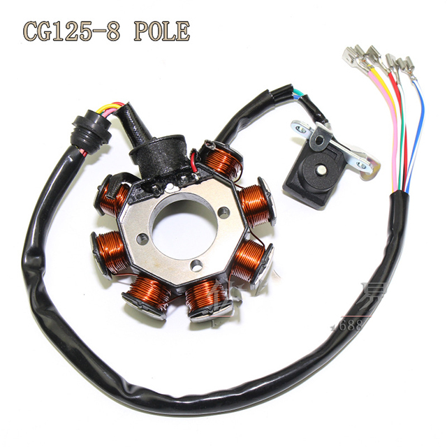 12V 8-Coil Magneto Stator for CG125 150cc