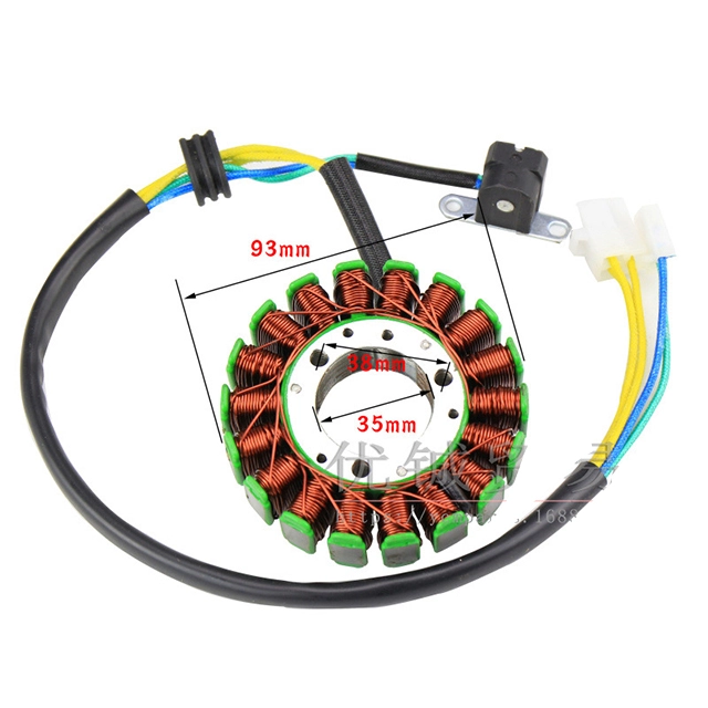 18-coil Magneto Stator for Yamaha YP250 LINHAI 250 300