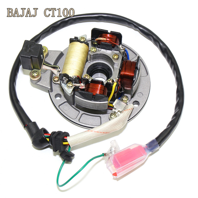 BAJAJ100 CT100 Magneto Stator  12V