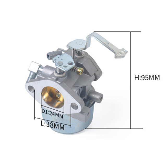 Carburetor With Spark Plug For HM80 HM90 HM100 TECUMSEH OE:640152A,640023,640051,640140,640152