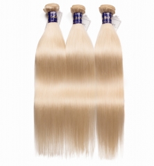 613 Blonde bundle Raw Virgin Natural Straight Hair Bundle Weave