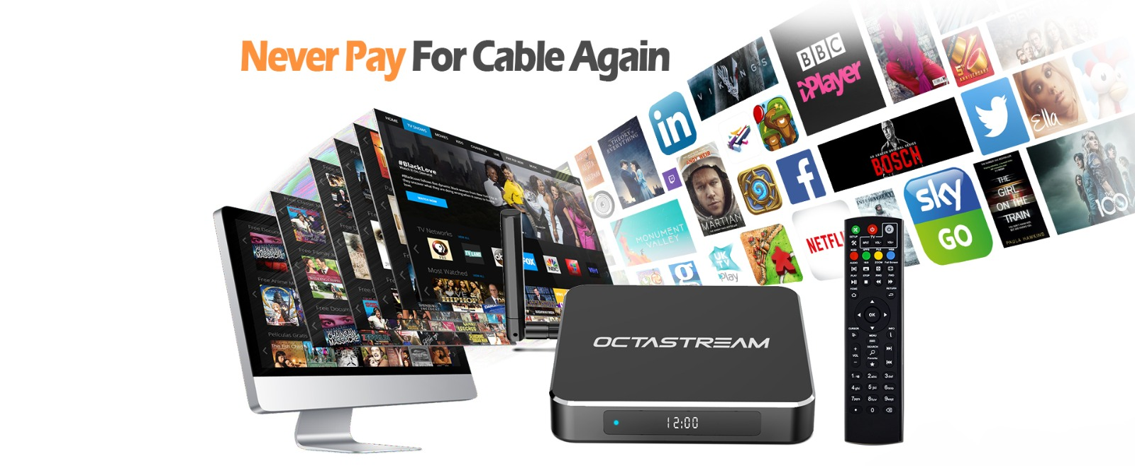 reliable iptv set top box lifetime free subscription 4k iptv box