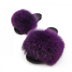 Professional wholesale sandals custom with fur slidesfur slides and matching purses for wholesales